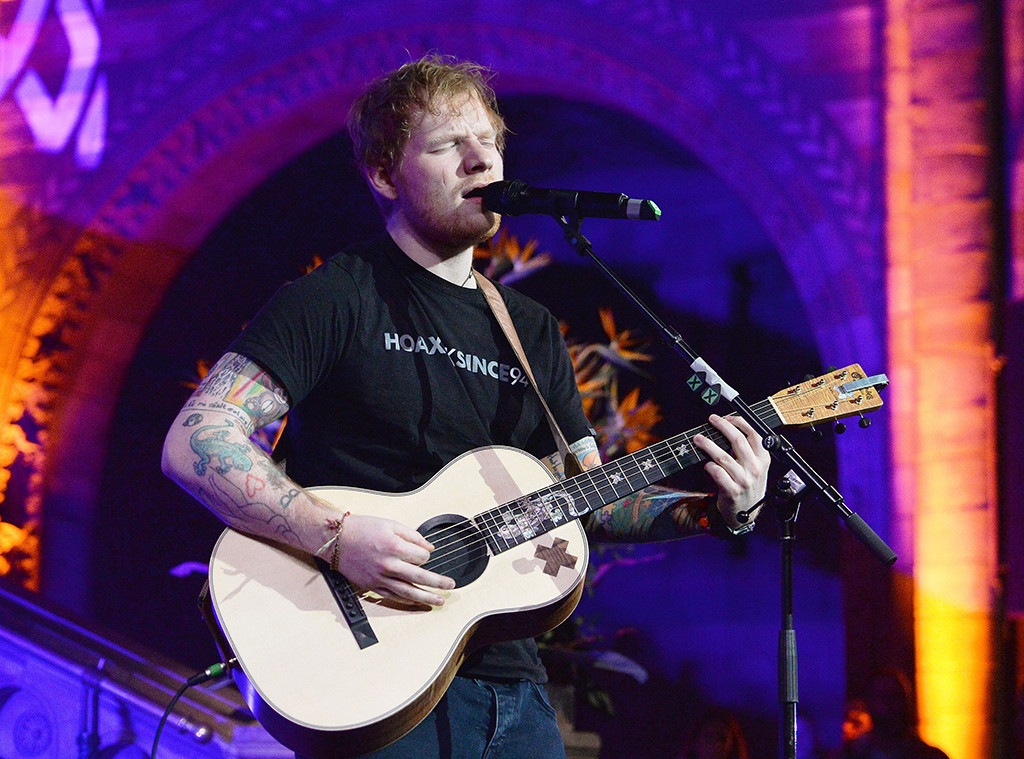 Ed Sheeran, East Anglia's Children's Hospices (EACH) gala dinner, London Ed Sheeran, East Anglia's Children's Hospices (EACH) gala dinner, London